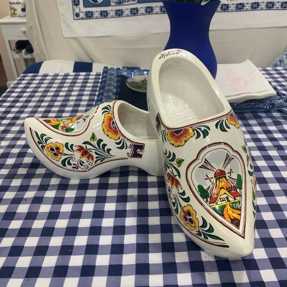 Holland wooden shoes